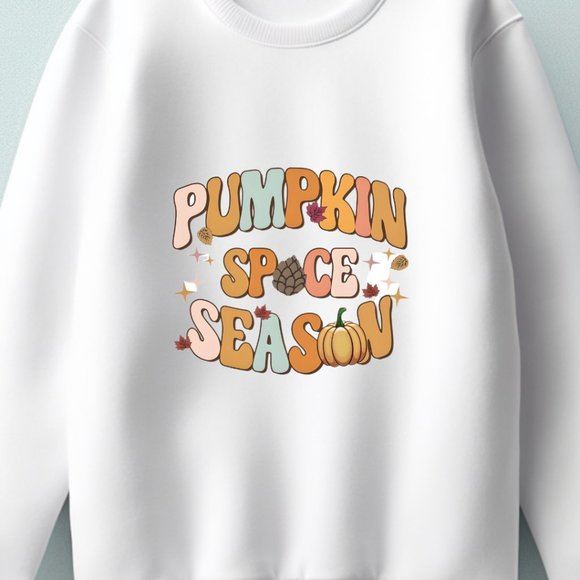 Good Vibes Fall Sweatshirt, Cute Vibe Sweater, Fall Gift, Fall Shirt - Picture 2 of 4